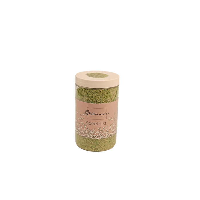 Grennn play rice light green