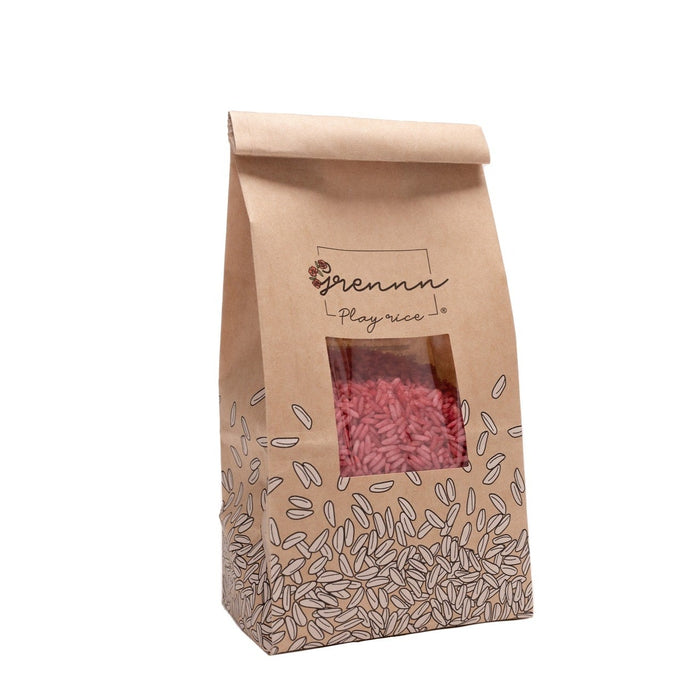Grennn play rice bordeaux red