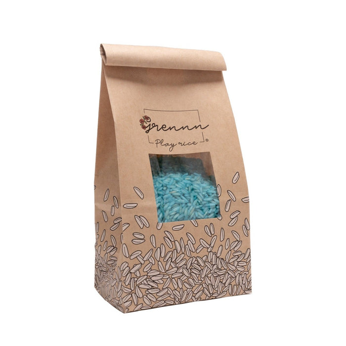 Grennn play rice light blue