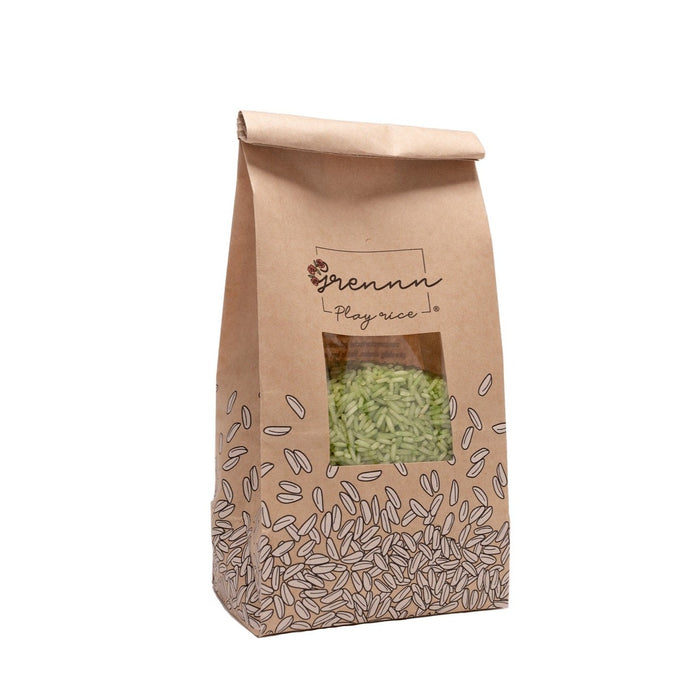 Grennn play rice light green
