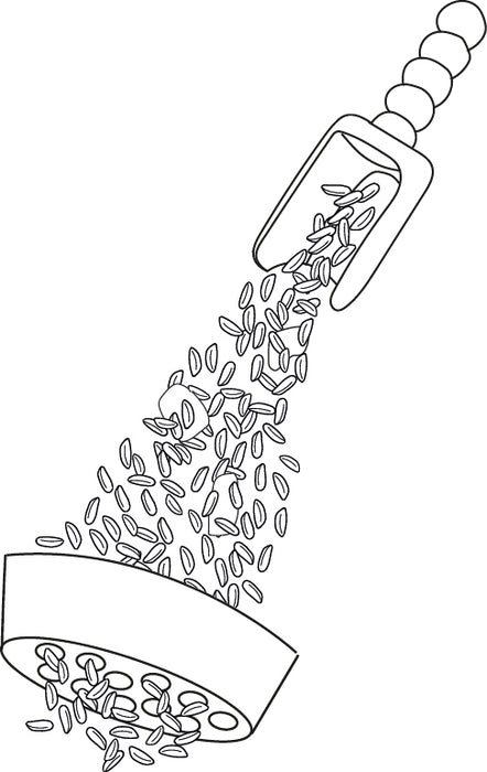 Grennn coloring page rice