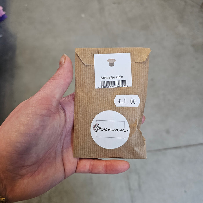 Grennn schaaltje klein oude verpakking