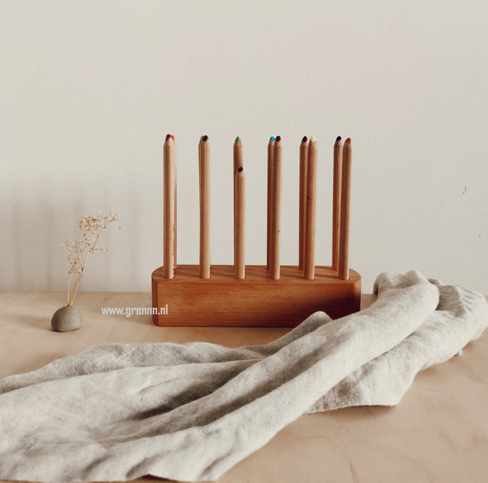 Grennn Pencil Holder Beech