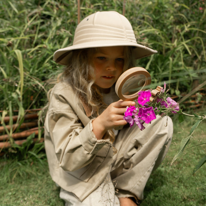 Nature sensory tray maken met natuurlijke materialen