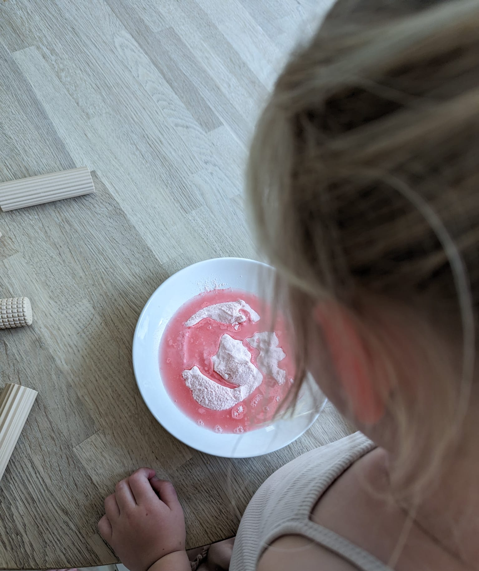 Zelf foam dough maken voor sensorisch spel