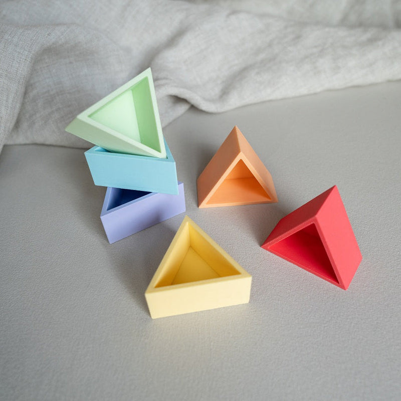 Grennn 'mandigo' pastel driehoek