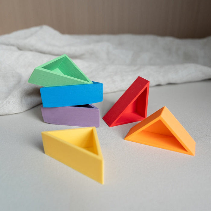 Grennn 'mandigo' regenboog rechte driehoek