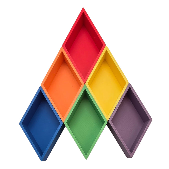 Grennn 'mandigo' regenboog ruit