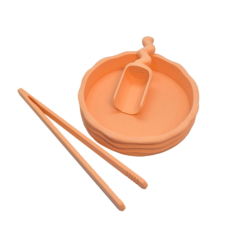 Grennn pincet pastel oranje