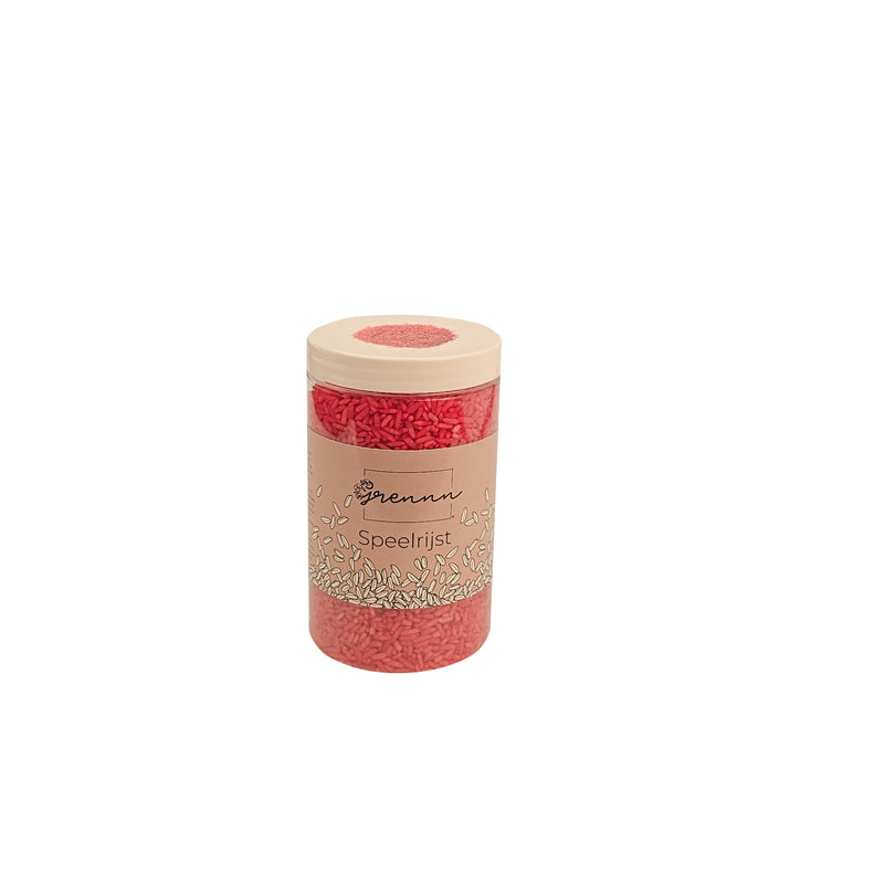 Grennn play rice bordeaux red