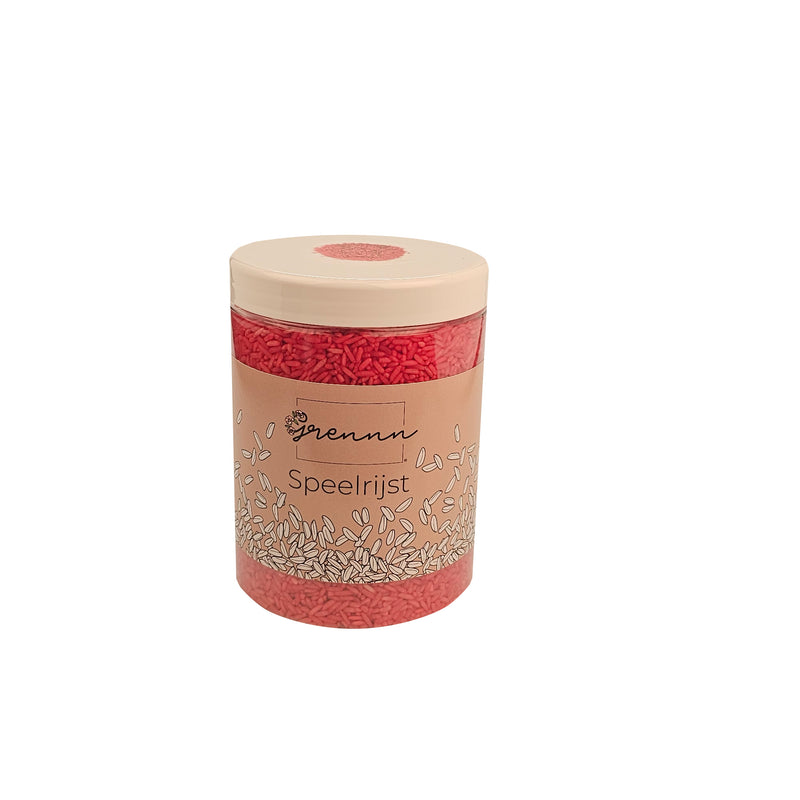 Grennn play rice bordeaux red