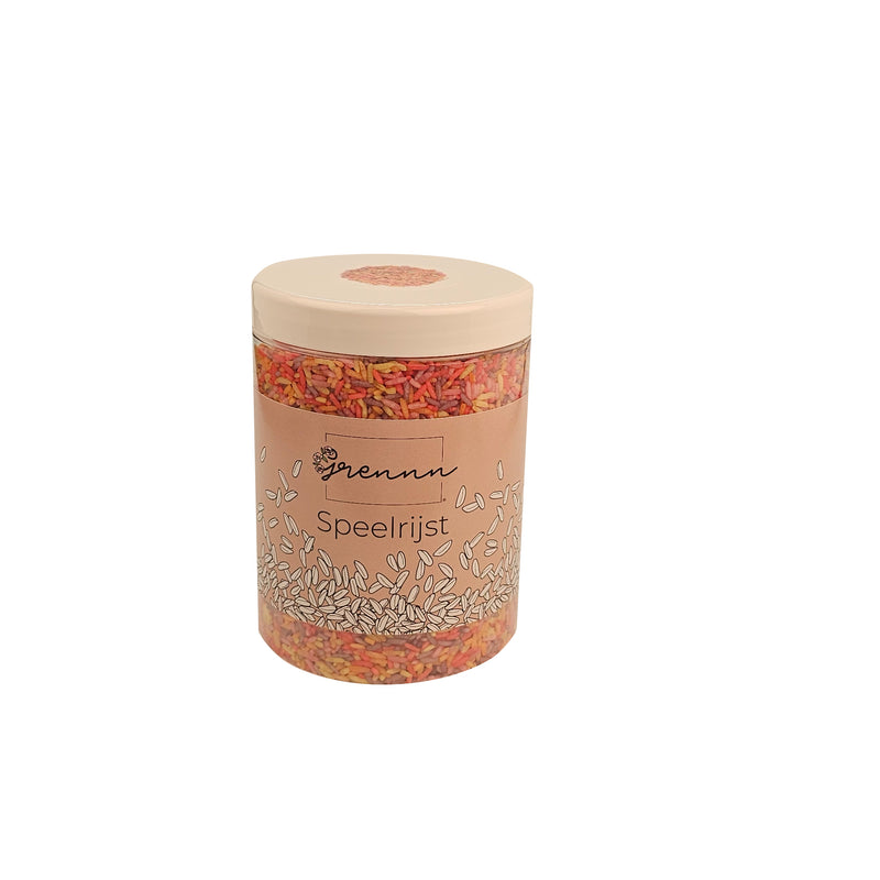 Grennn speelrijst fruit mix