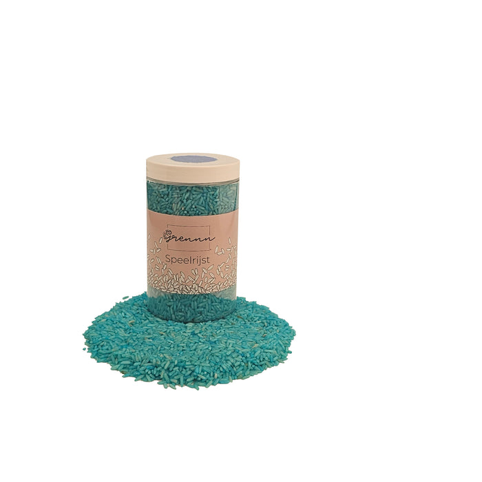 Grennn play rice light blue