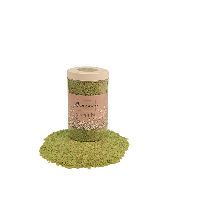 Grennn play rice light green