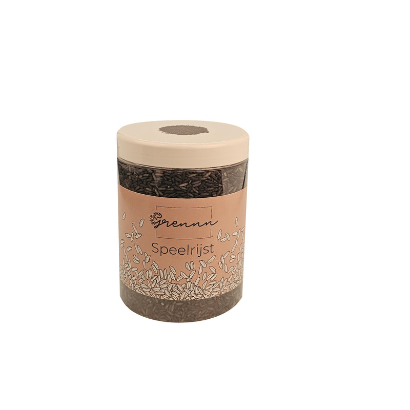 Grennn speelrijst zwart