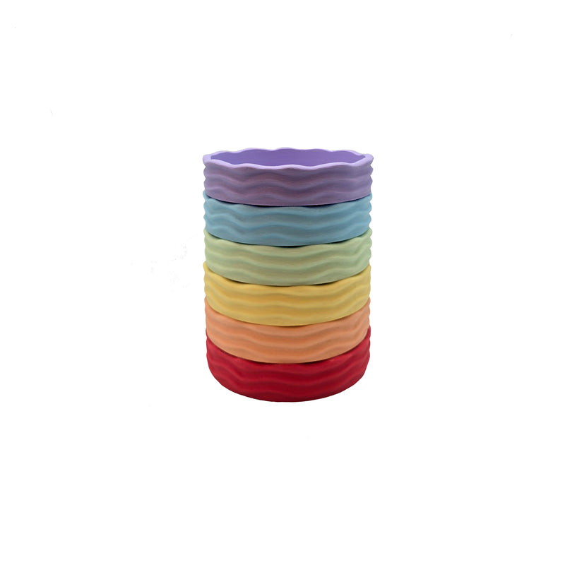 Grennn 'Wave' pastelbakjes set (sint)