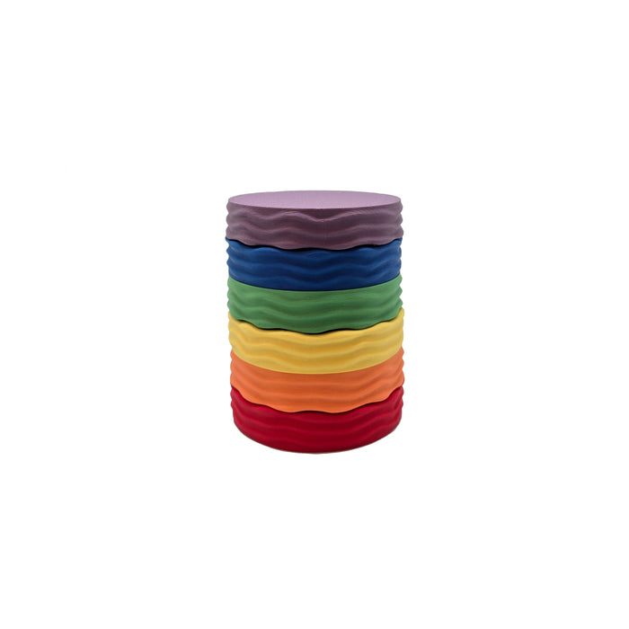 Grennn 'Wave' regenboogbakjes set