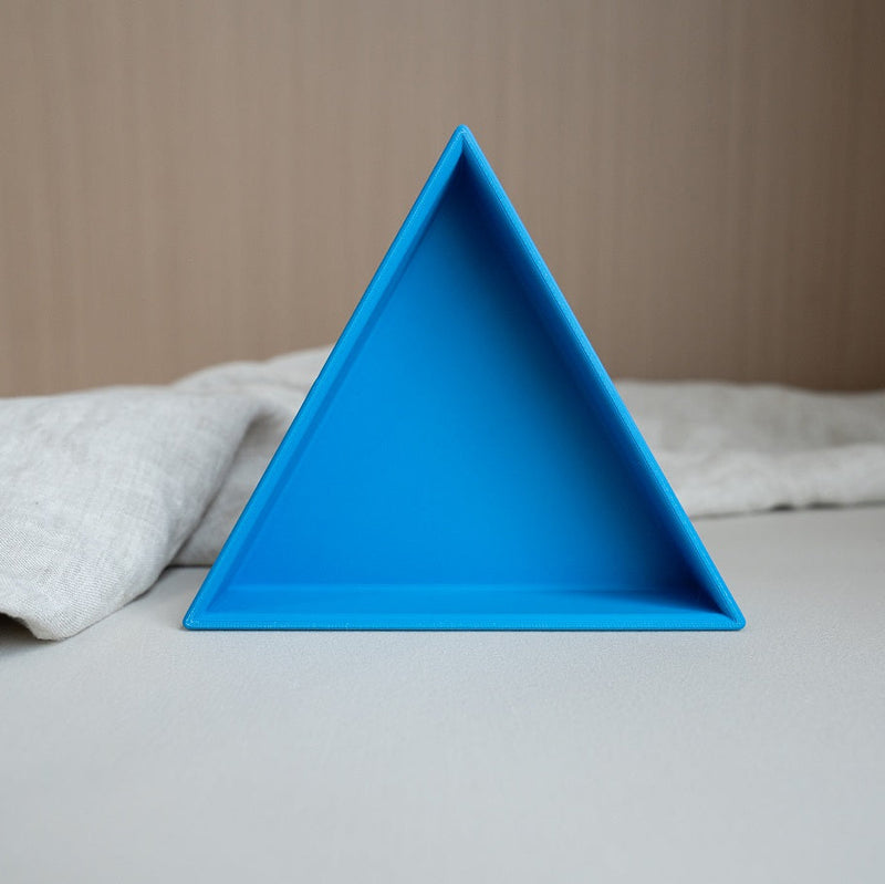 Grennn inlegdriehoek 'mandigo' blauw