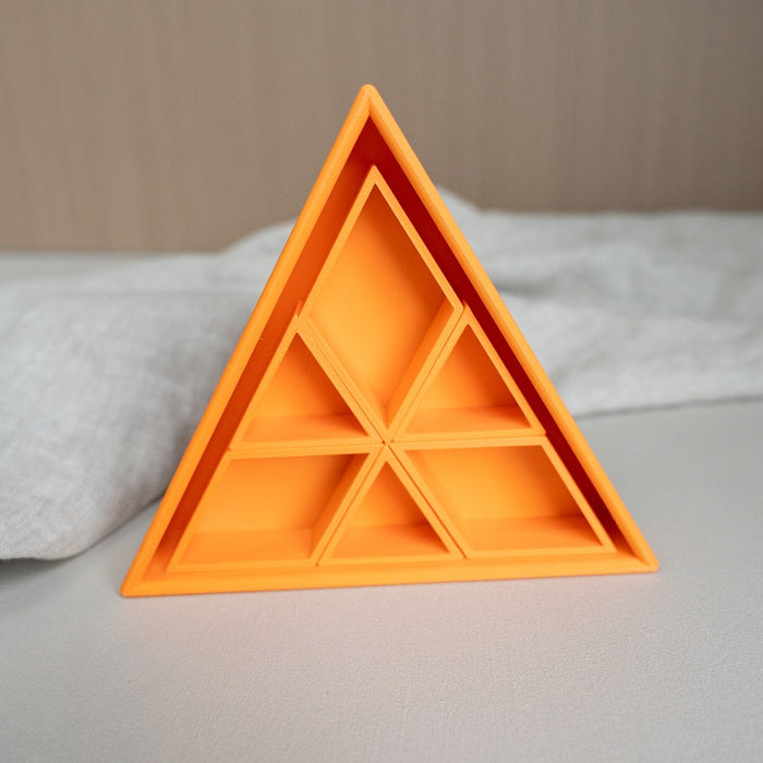 Grennn inlegdriehoek 'mandigo' oranje