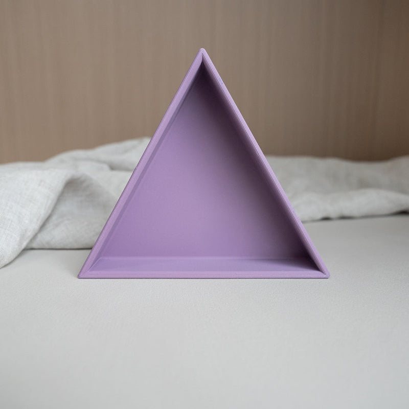 Grennn inlegdriehoek 'mandigo' paars