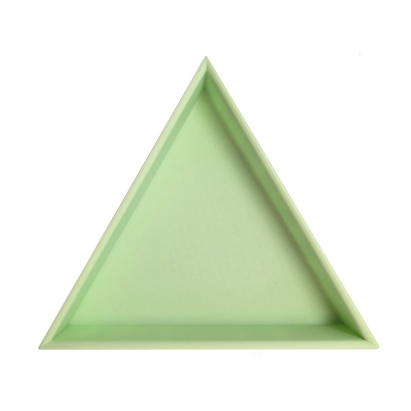 Grennn inlegdriehoek 'mandigo' pastel groen