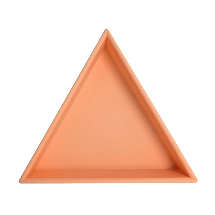 Grennn inlegdriehoek 'mandigo' pastel oranje