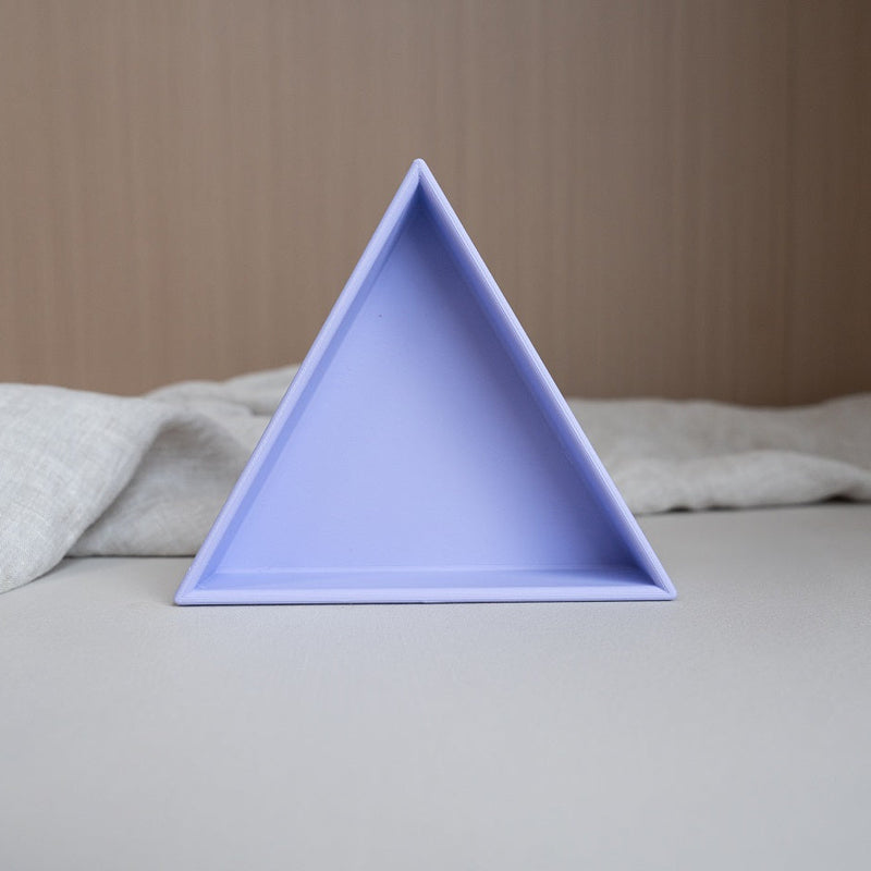 Grennn inlegdriehoek 'mandigo' pastel paars