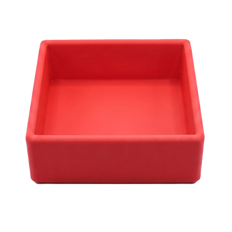 Grennn inlegvierkant 'mandigo' rood