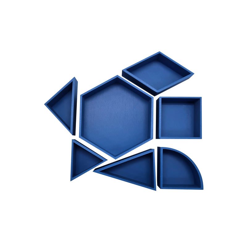 Grennn speelbakje 'mandigo' blauw gelijkbenige driehoek (E2)