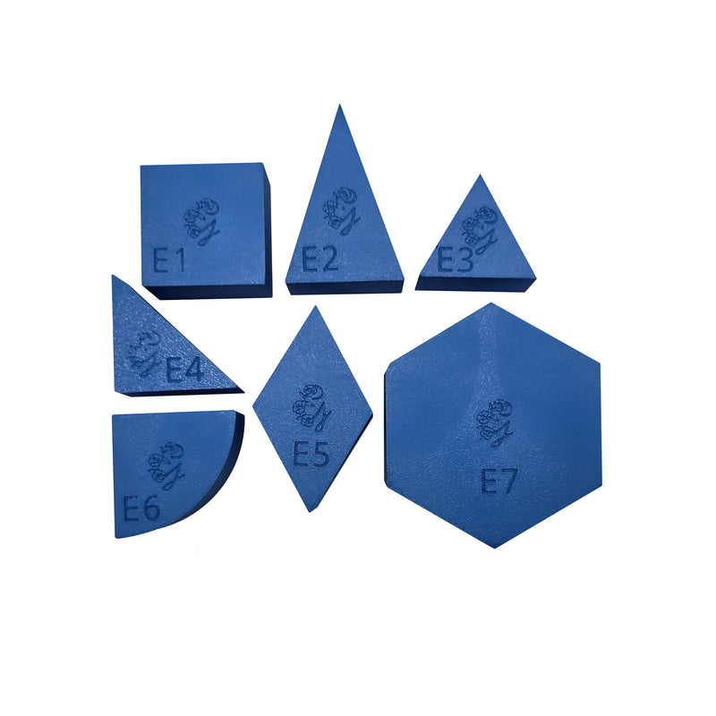 Grennn speelbakje 'mandigo' blauw zeshoekig (E7)