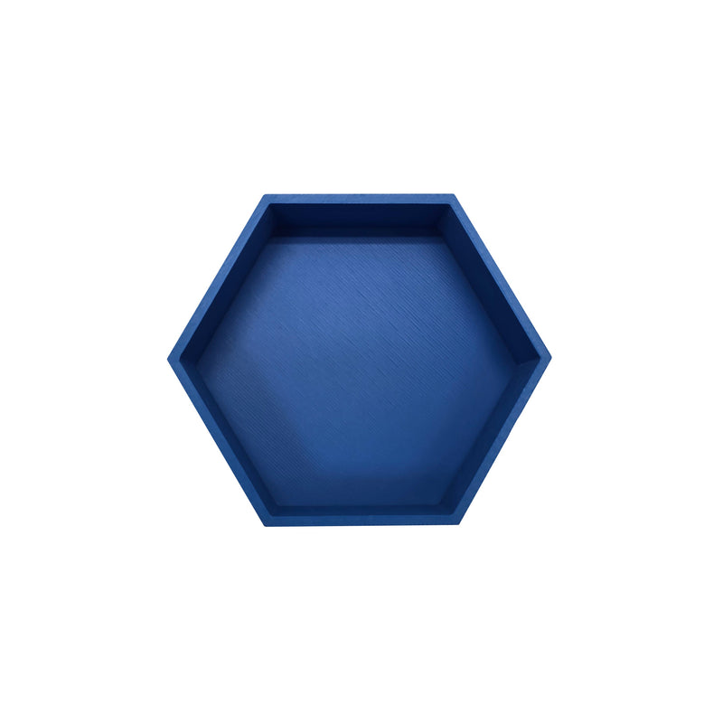 Grennn speelbakje 'mandigo' blauw zeshoekig (E7)