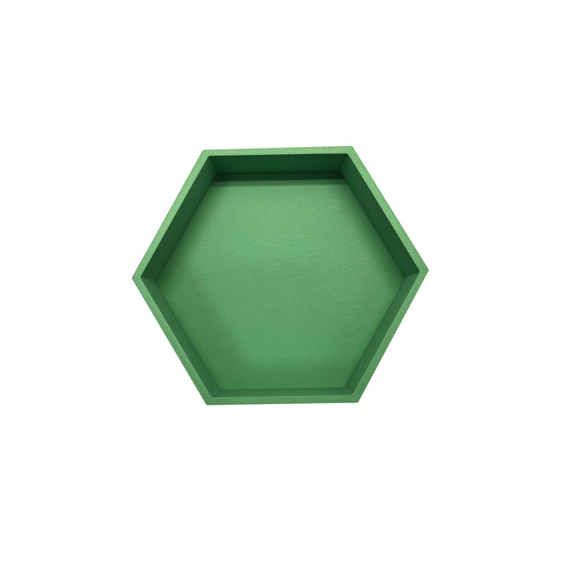 Grennn speelbakje 'mandigo' groen zeshoekig (D7)