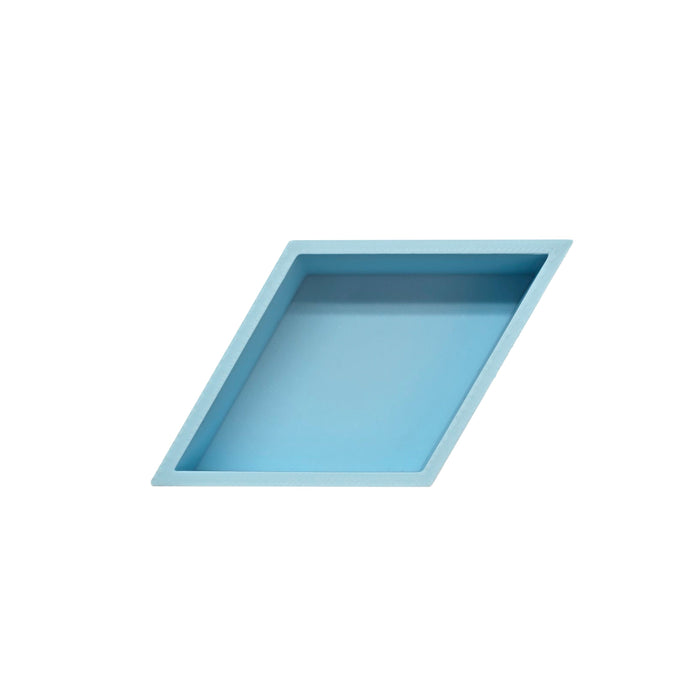 Grennn speelbakje 'mandigo' pastel blauw ruit (K5)