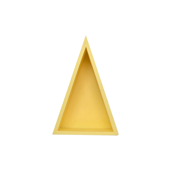 Grennn speelbakje 'mandigo' pastel geel rechte driehoek (G4)