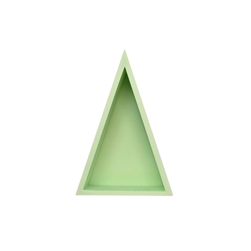 Grennn speelbakje 'mandigo' pastel groen gelijkbenige driehoek (J2)