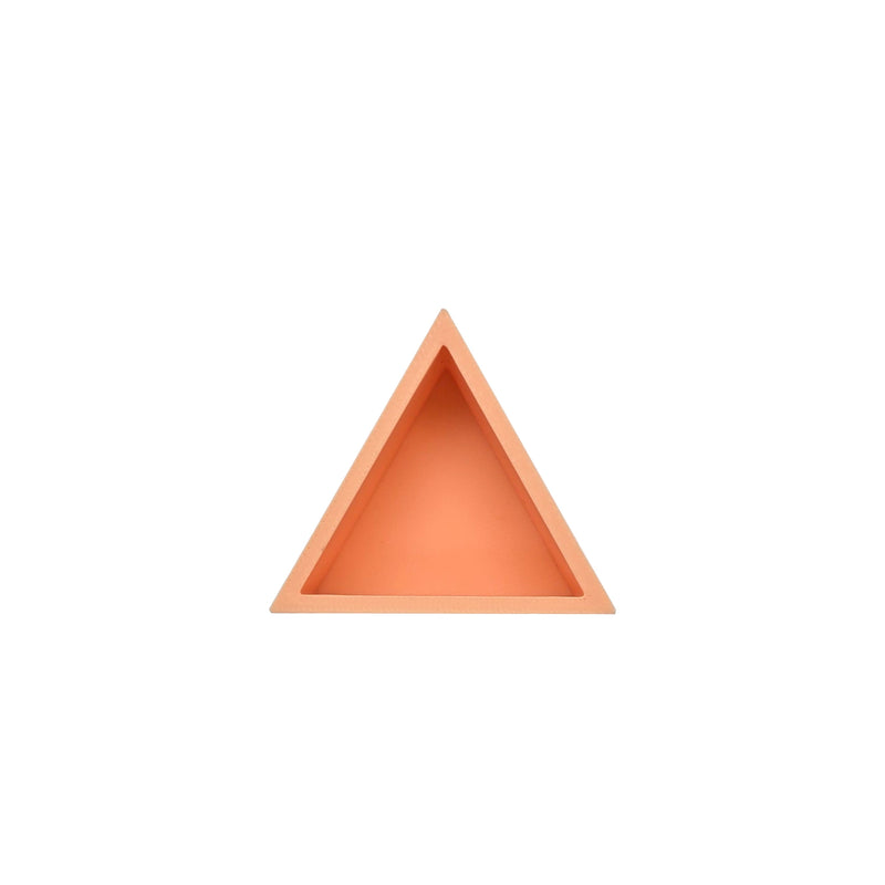 Grennn speelbakje 'mandigo' pastel oranje driehoek (H3)