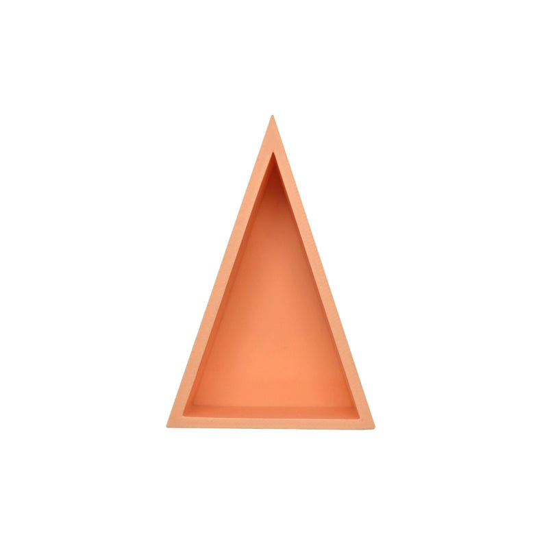 Grennn speelbakje 'mandigo' pastel oranje gelijkbenige driehoek (H2)