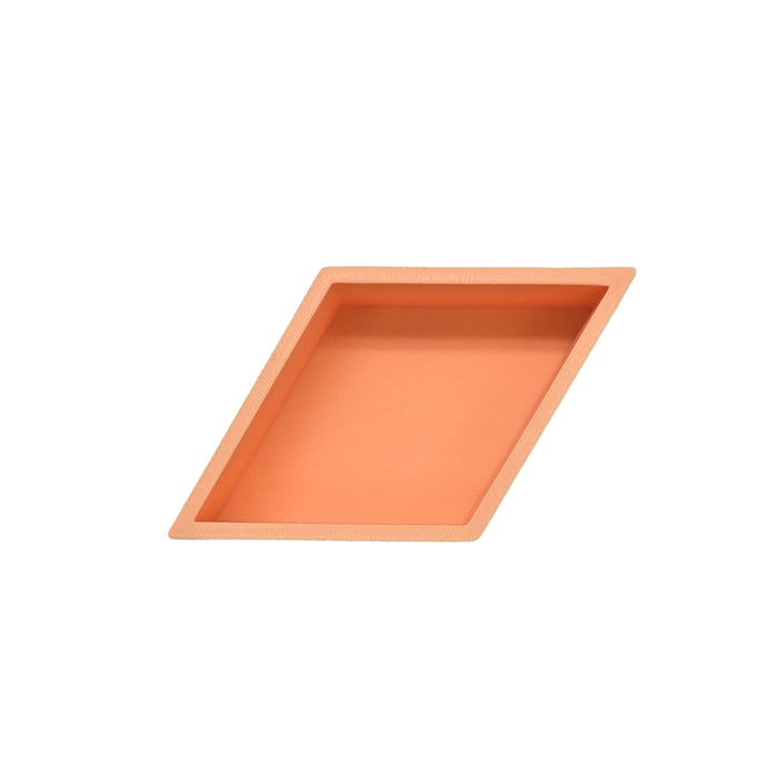 Grennn speelbakje 'mandigo' pastel oranje ruit (H5)