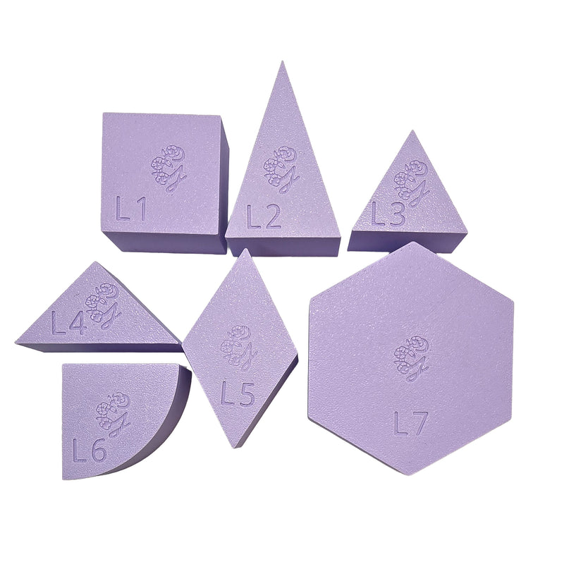 Grennn speelbakje 'mandigo' pastel paars rechte driehoek (L4)