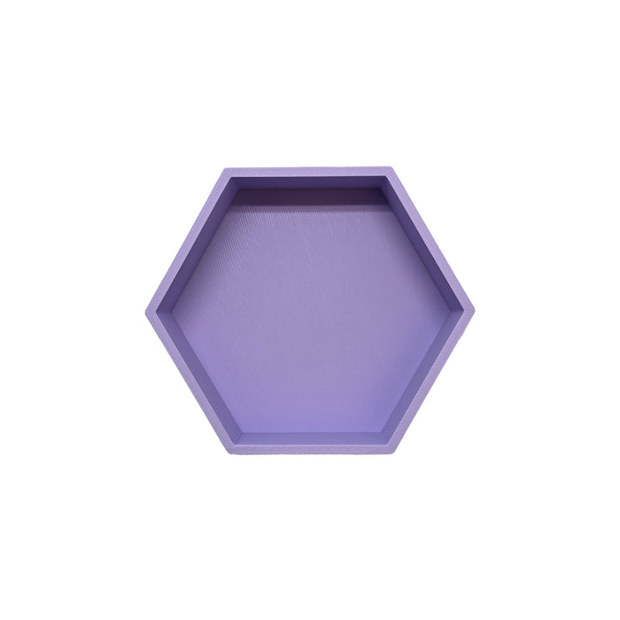 Grennn speelbakje 'mandigo' pastel paars zeshoekig (L7)