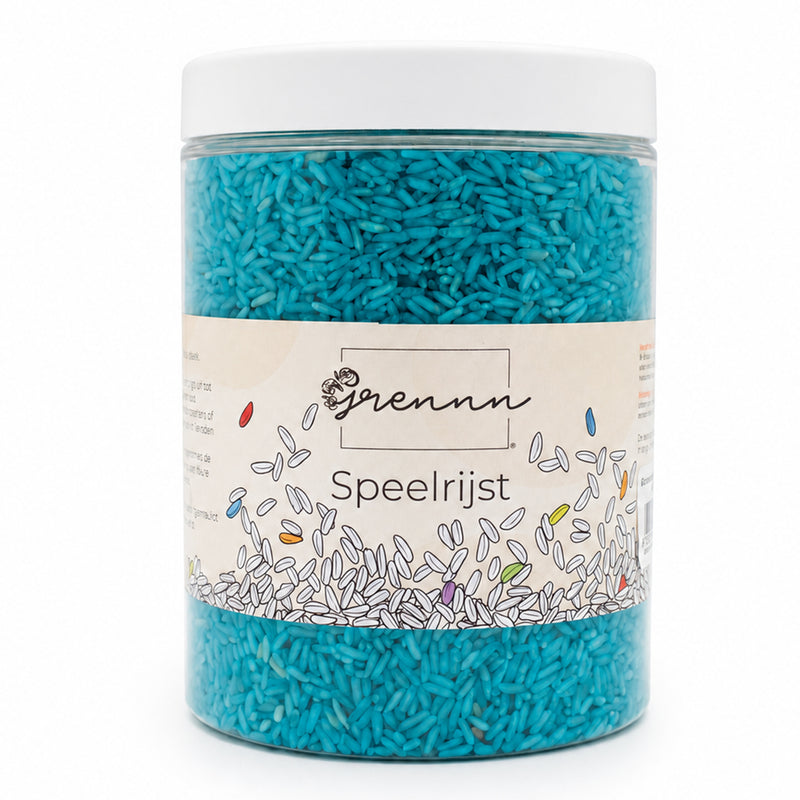 Grennn play rice light blue