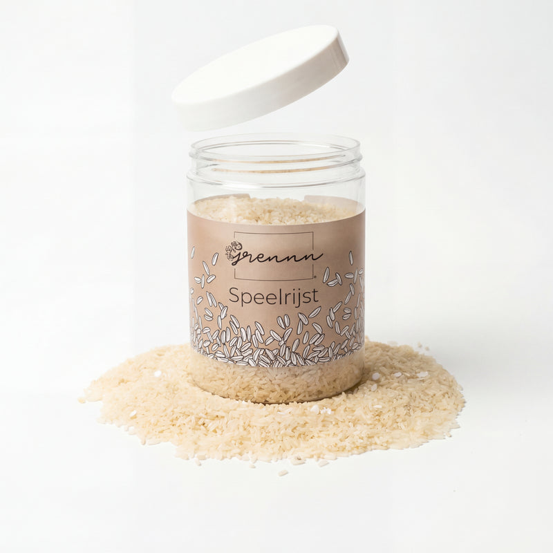 Grennn speelrijst wit