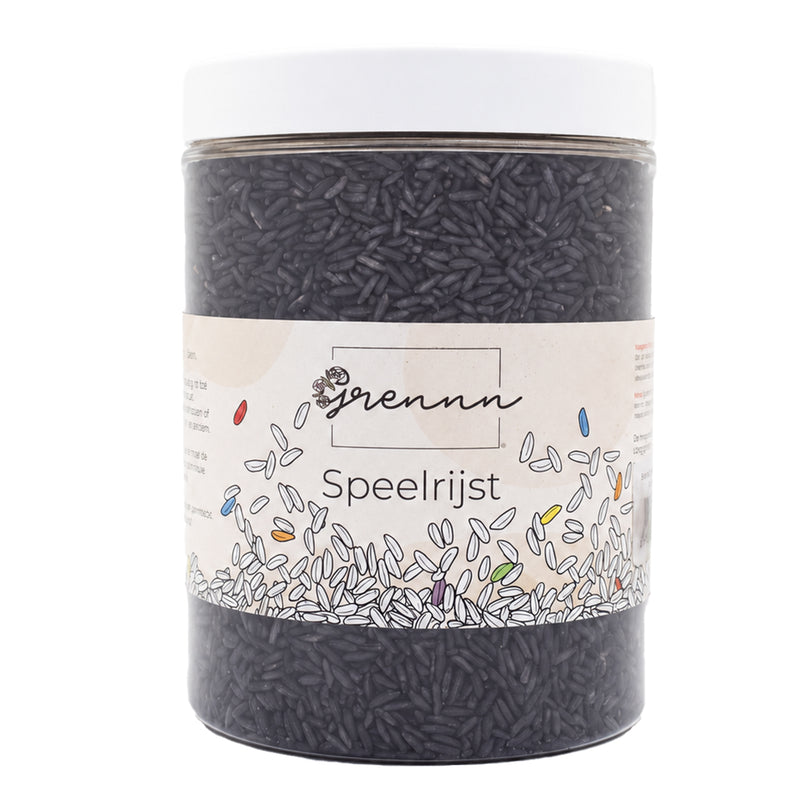 Grennn speelrijst zwart