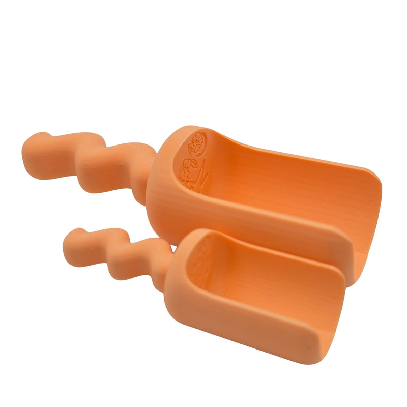 Grennn Speelschepje XL 'Wave' pastel oranje