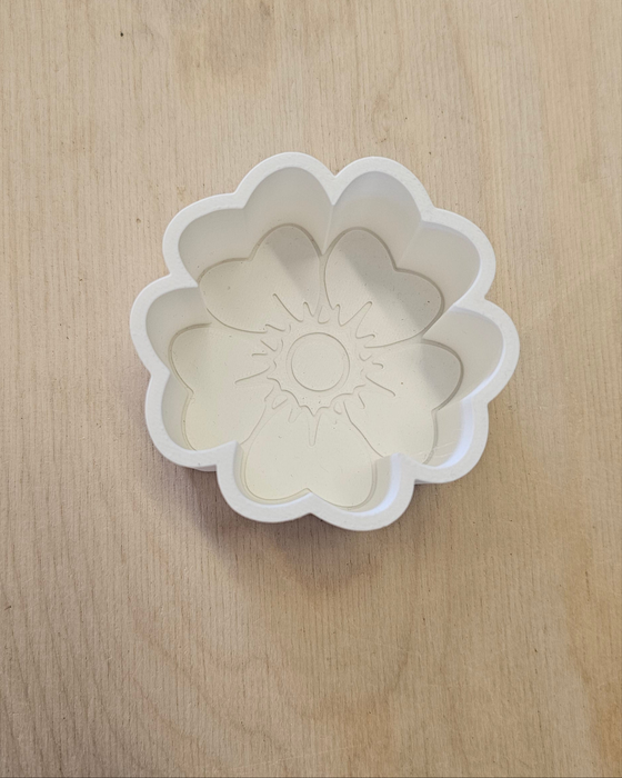 Bloemenbakje wit