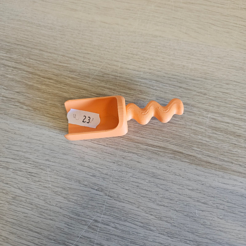 23- zero waste oranje speelschepje