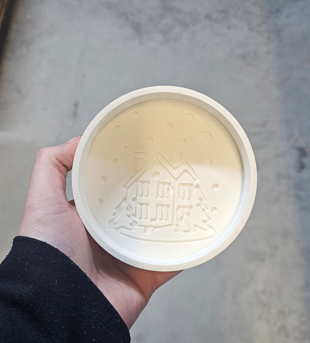 Grennn snowglobe bakje wit