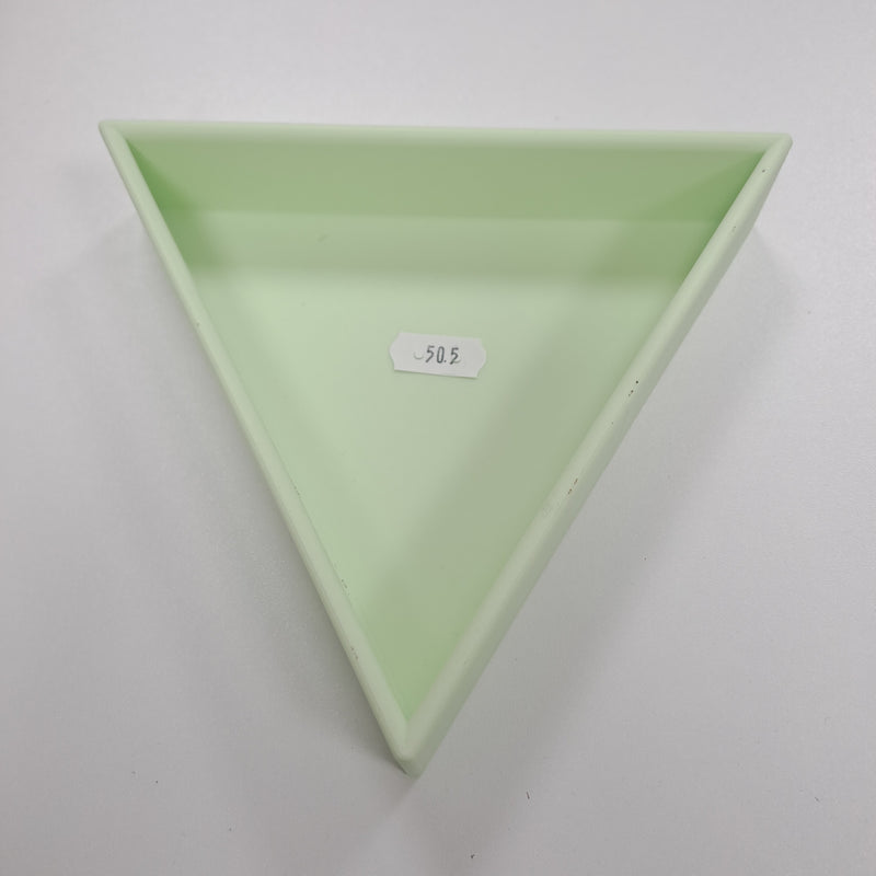 505  - (B keuze) inlegdriehoek pastel groen