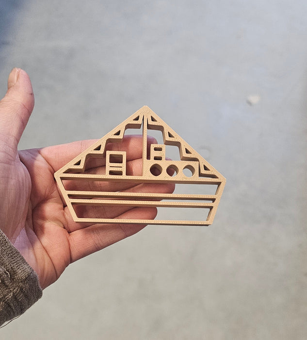 Grennn stoomboot steker