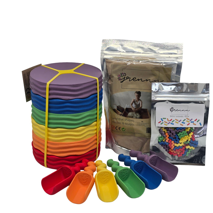 Grennn 'wave' regenboog voordeelpakket